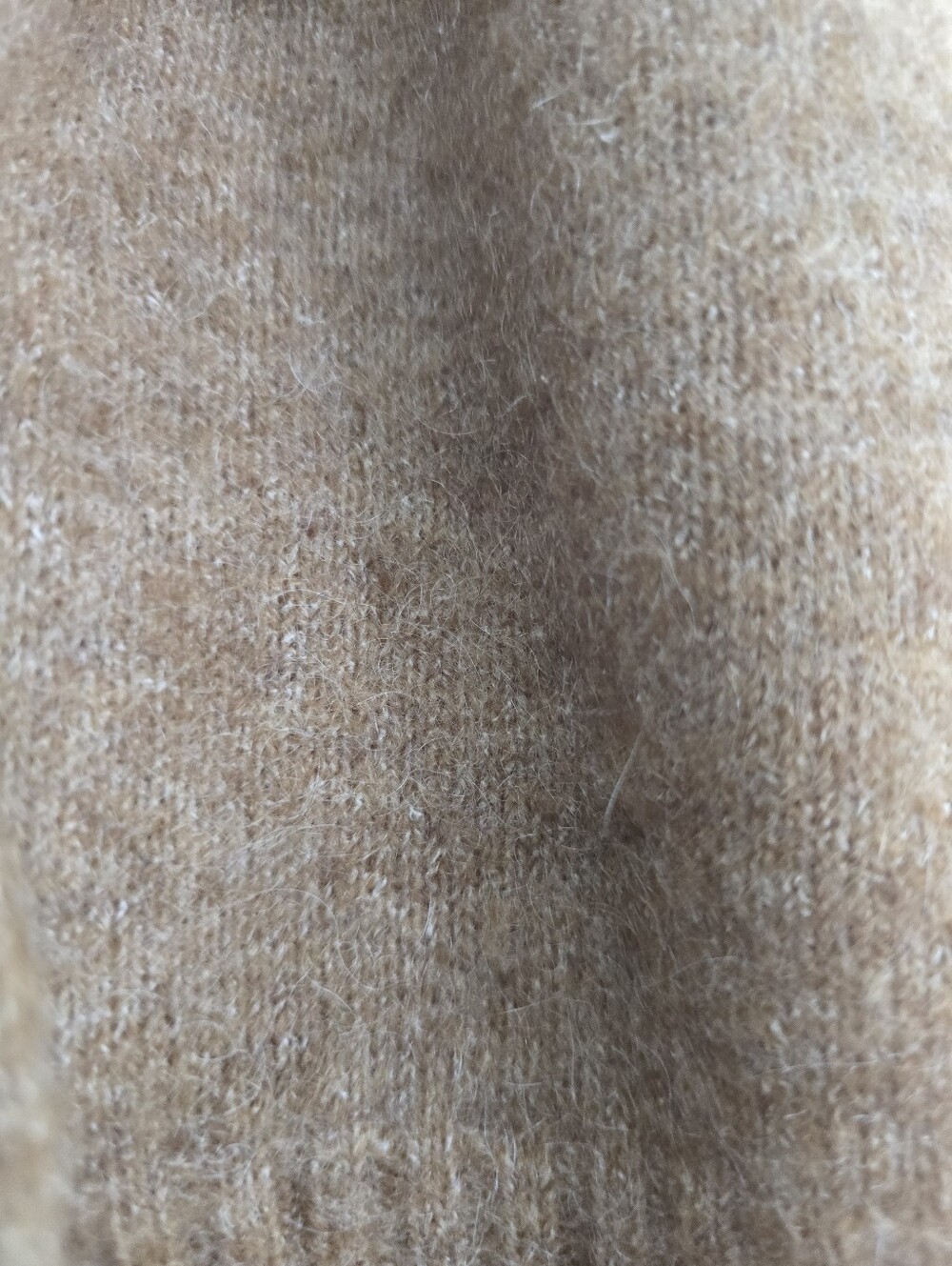 SÉZANE Victor Shoulder Button Boatneck Marled Chestnut Mohair Sweater NWOT RARE - Picture 4 of 11